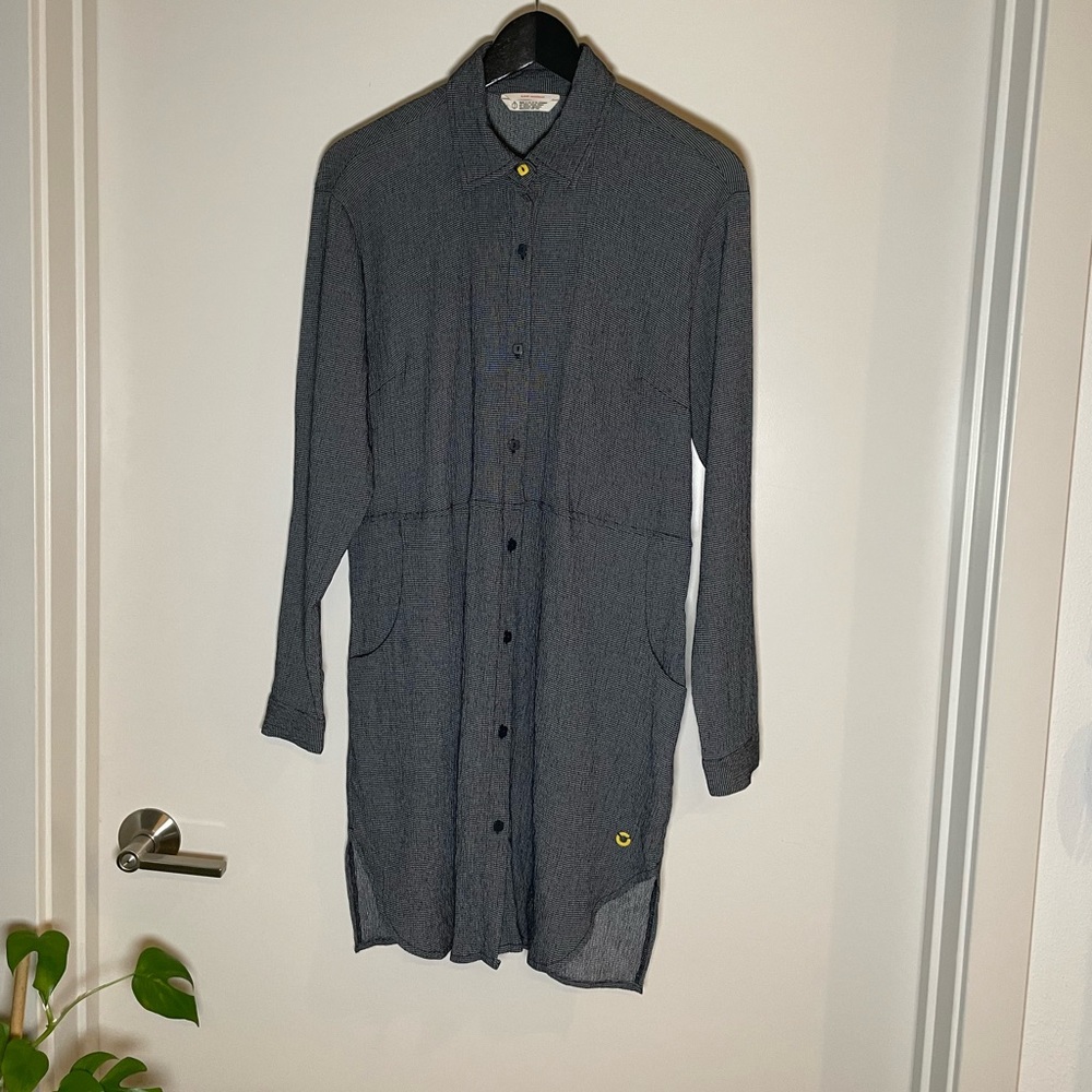 Skunk Funk Button Up Dress